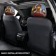 thumbnail image 3 of Pollitos en Fuga Funda Protectora Universal para Reposacabezas de Coche, Funda Elástica para Reposacabezas de Asiento de Auto, Funda de Tela Antipolvo, Accesorios de Interior 2 Piezas, 3 of 6