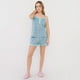 thumbnail image 4 of Pijama Mujer Lencero Full Print Aqua Corona, 4 of 5