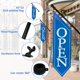 thumbnail image 4 of Bandera OPEN yeload 42x12 pulgadas, kit para exteriores, color negro, 4 of 7