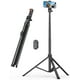 thumbnail image 1 of Trípode de teléfono YUMAZLA de 1,8 m con selfie stick para iPhone y réflex digital, 1 of 3