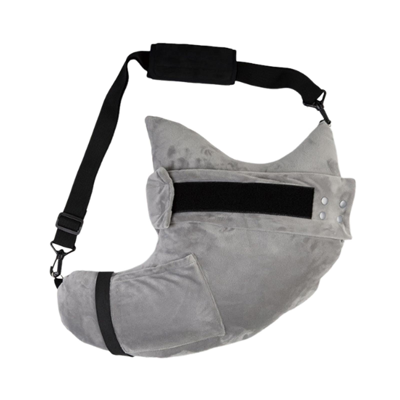 Magideal - Accesorio De Cojín Ergonómico Para Posoperatorio De Hombro Con Bolsillo Para Puños, Ideal Para Sentarse Junto A La Cama Al Aire Libre O Para Uso En In