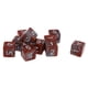 thumbnail image 1 of Paquete De 10 Dados D6 De Seis Lados De Dos Colores Para Juegos D&D TRPG, Marrón Y Gris, 1 of 3