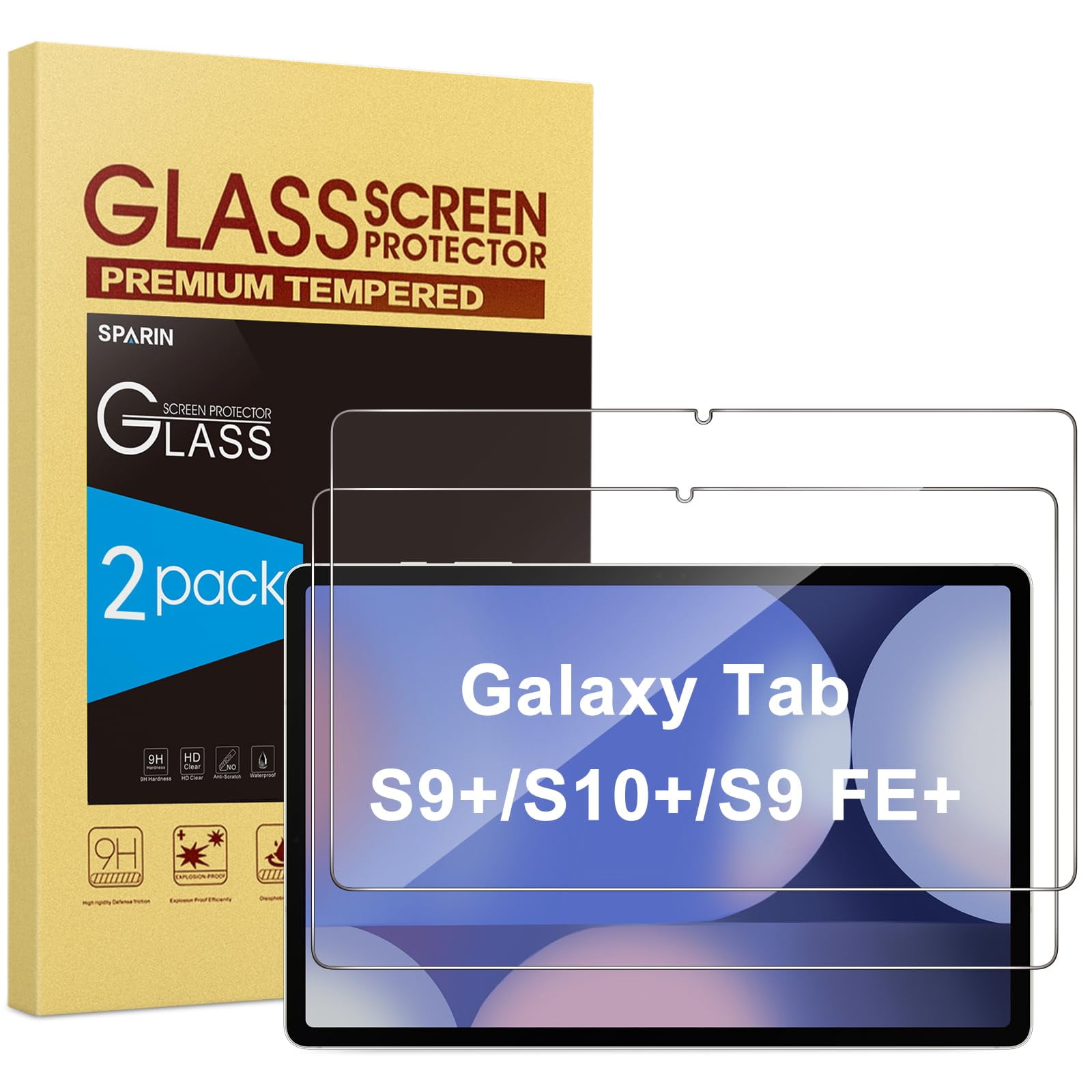 Protector De Pantalla Sparin Para Samsung Galaxy Tab S10+/s9+/s7 Fe