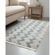 thumbnail image 1 of Alfombra Con Relieve Diseño Jacquard Antideslizante 200x240 Cm, 1 of 7