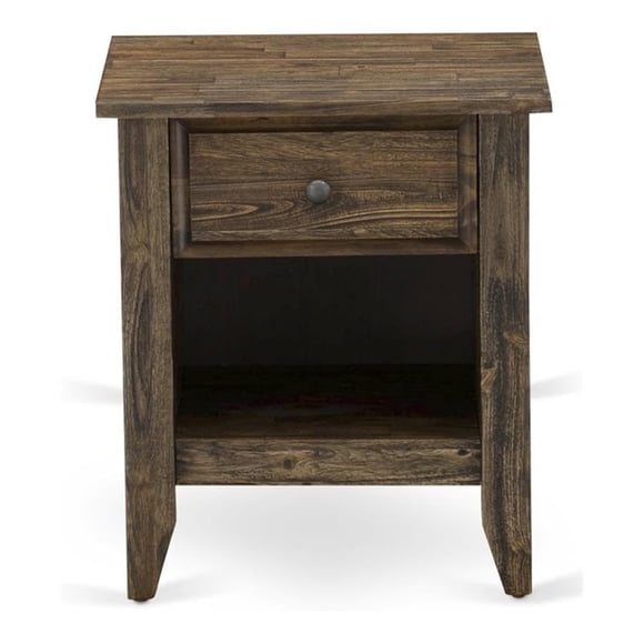 Mesa de Noche East West Furniture GA-07-ET Gallatin Moderna