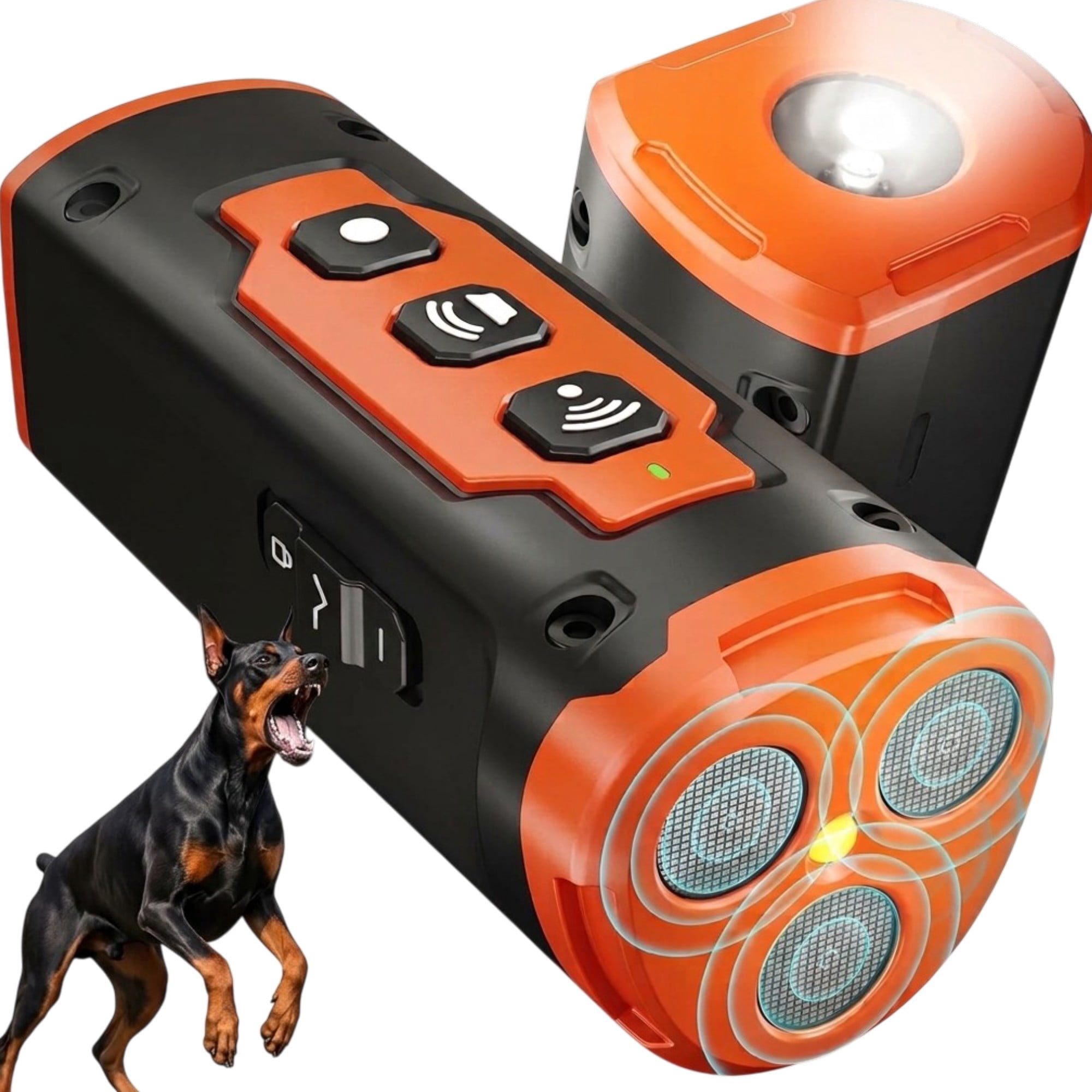 Repelente Perros Adiestrado Adiestramiento Canino Espanta Ahuyentador Ultrasonico Recargable