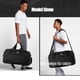 thumbnail image 2 of Bolsa De Gimnasio 55l Para Hombre Poliéster Negra Duradera, 2 of 6