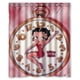 thumbnail image 1 of Cortina de ducha Betty Boop, juego de cortinas de baño con ganchos, tamaño 60 x 72 pulgadas, 1 of 3