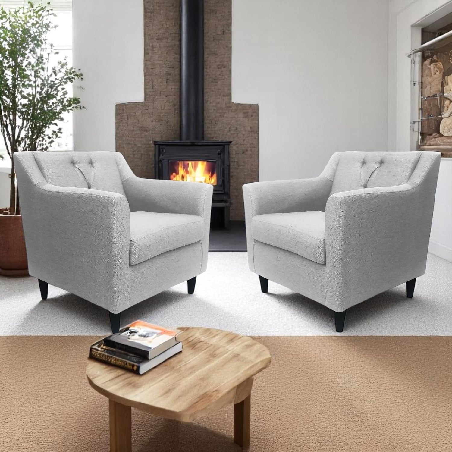 Fazca - Set Poltrona Jade Gris