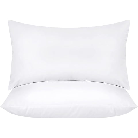 Utopia Bedding - Juego De Ropa De Cama Throw Pillows Utopia, 2 Unidades, 30 X 50 Cm, Color Blanco