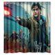 thumbnail image 1 of Cortina de ducha de Harry Potter, juego de cortinas de baño con ganchos, tamaño 66 x 72 pulgadas, 1 of 3