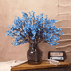 thumbnail image 2 of 6 piezas de flores artificiales de otoño, flores de aliento de bebé falsas, ramo de gypsophila artificial a granel, arreglos florales de seda, centros de mesa para el hogar, cocina, dormitorio, festiv, 2 of 5