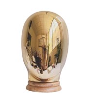 Magideal - Soporte De Exhibición Para Sombrero De Cabeza De Maniquí, Estante De Almacenamiento Para Sombreros Multiusos Estable, Para Salón De Casa Y Auriculares Oro