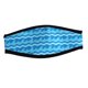 thumbnail image 3 of Cubierta De Correa De Neopreno Acolchada Buceo Snorkel Máscara Proteger Comfort Hair Blue Wave, 3 of 5