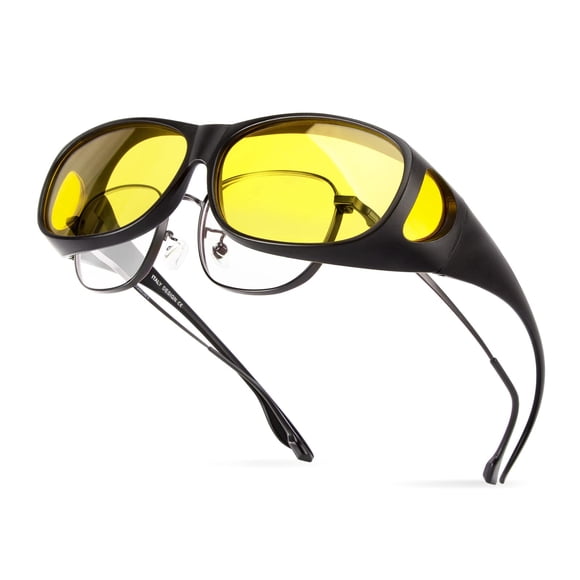 Gafas de conducción nocturna B BLOOMOAK Polarized Fit Over 2023