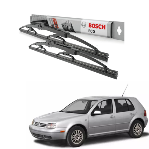 Plumillas Bosch Eco Para Volkswagen Golf 2000-2007