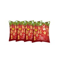 Genérico - Set De 4 Fundas De Cojines Diseño Navidad 45X45 Cm A02