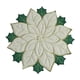 thumbnail image 3 of Mantel Individual Navideño, Mantel De Lino Con Bordado De Flores Para Cena, Para Cafetería, Hotel, Cocina, Blanco, 40cm, 3 of 5