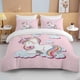thumbnail image 1 of Purple Unicorn Full Bedding Set for Kids Boys Girls Glitter Galaxy Unicorn Duvet Cover 3 Piece Space Unicorn Comforter Cover, 1 of 5