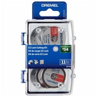 Bosch - Microjuego De 11 Accesorios De Corte Ez Lock