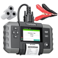 Impresora De Pantalla Topdon Bt600 De 12 V Y 3.5 Pulgadas Para Comprobar Baterías De Coche