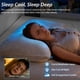thumbnail image 4 of Cooling Pillows BETU Queen Size, juego de 2 unidades de espuma viscoelástica, color blanco, 4 of 9