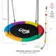 thumbnail image 3 of Pack Columpio Hamaca Redonda + Escalador GlowUp Multicolor, 3 of 10