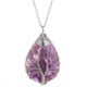 thumbnail image 1 of Healing Stones Tree of Life Necklace with Tiger Eye and Amethyst Crystals - Chakra Jewelry for Men and Women - Copper Wire Wrap Gemstone Pendant, 1 of 5