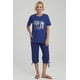 thumbnail image 2 of Polera Mujer Print Posicional Azul, 2 of 8