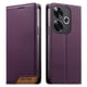 thumbnail image 1 of Funda Tipo Cartera de Cuero Sintético para XIAOMI POCO F6 Bloqueo RFID, con Ranuras para Tarjetas y Bolsillo para Efectivo, Cierre Magnético Fuerte Morado, 1 of 4