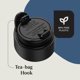 thumbnail image 5 of Mug Westloop 473ML Celeste acero inoxidable, 5 of 7