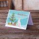 thumbnail image 2 of Tarjetas de Felicitación Navideñas de Gato Burmilla #1 de Caroline's Treasures CK4755GCA7P – Pack de 8 Tarjetas en Blanco A7 (5×7 pulgadas) con Sobres, 2 of 3