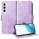 thumbnail image 3 of Carcasa FOXDOCK Samsung Galaxy S22 Plus de cuero PU, diseño acolchado clásico, protección contra caídas y rayones, 3 of 5