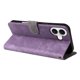 thumbnail image 4 of Funda Billetera para iPhone 16 Plus con Soporte - Cartera de Cuero con Ranuras Morado, 4 of 5