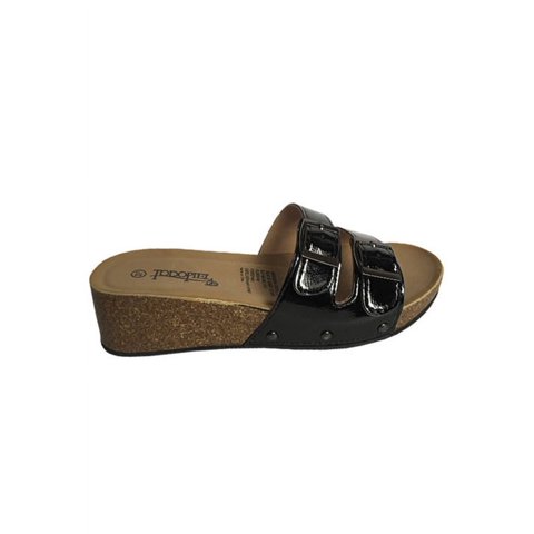 Todopiel - Sandalia Ecocuero Zay63 Negro