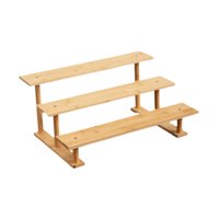 Magideal - Estante De Almacenamiento De Escritorio Con Elevador De Exhibición, Soporte De Exhibición De Joyas De Múltiples Capas, Artesanías Simples Para Adornos 3 Niveles 40 Cm