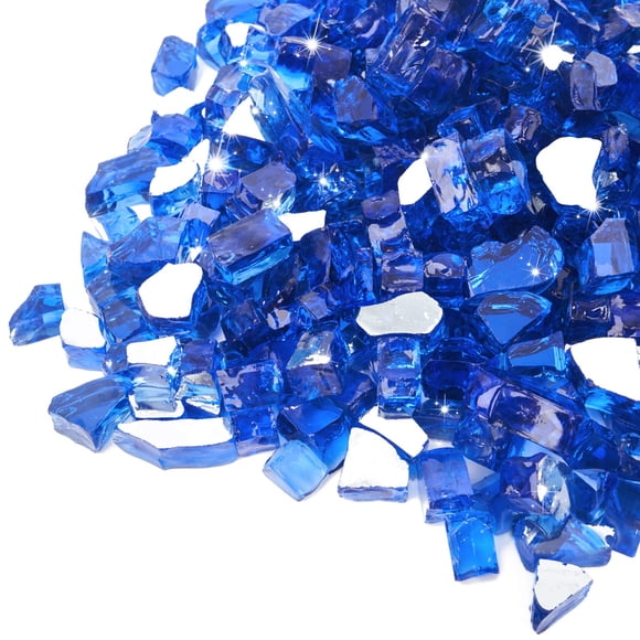 Vidrio decorativo para fuego GASPRO 4,5 kg 1,3 cm azul cobalto