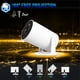 thumbnail image 5 of Proyector Mini Portátil, Proyector de Cine en Casa con Resolución Nativa 720P con Android 11, WiFi 6 (2.4G/5G) y Bluetooth 5.4, 170 Lúmenes ANSI, Pantalla de 25-110 Pulgadas, Corrección Automática..., 5 of 12