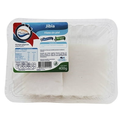 Jibia Filete 400 G Pesca Austral