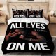 thumbnail image 1 of 3pcs Two Pac ALL EYES ON ME Bedding Set - Soft Light -Friendly Polyester, 1 of 1