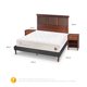 thumbnail image 3 of Cama Europea Curve Cocopedic 2 Plazas New Torino S/T, 3 of 14