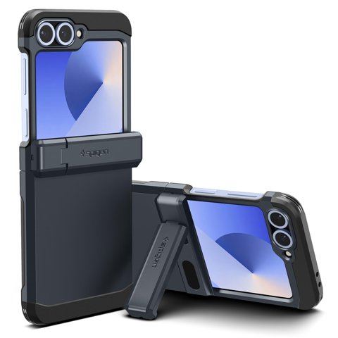 Funda Spigen Tough Armor Pro Galaxy Z Flip 6 Metal Slate