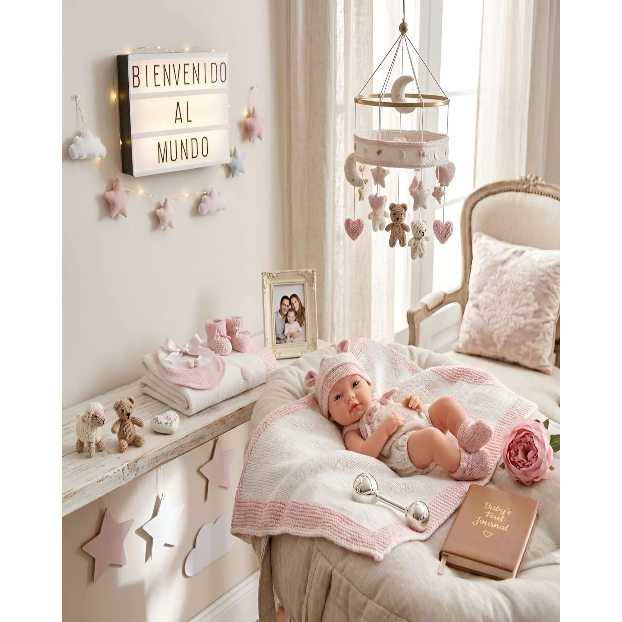 Myl Todo Hogar - Muñeco Reborn Recién Nacido Bebé De Colección Con Ropa Y Accesorios