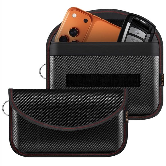 Bolsa Faraday Punwocy Pack de 2 unidades 22x12 cm Bloqueo de Señales