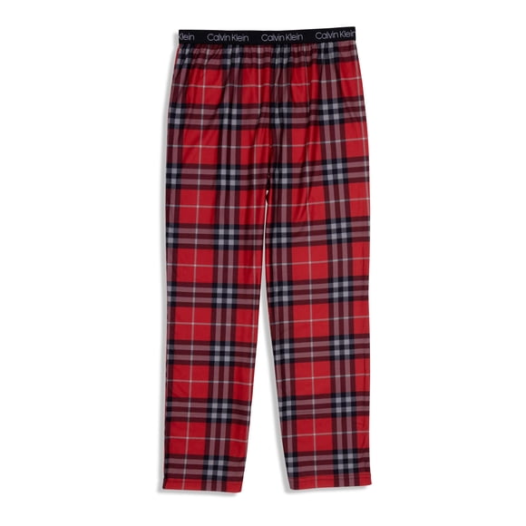 Pantalón de pijama Calvin Klein para niños, supersuaves, a cuadros escoceses