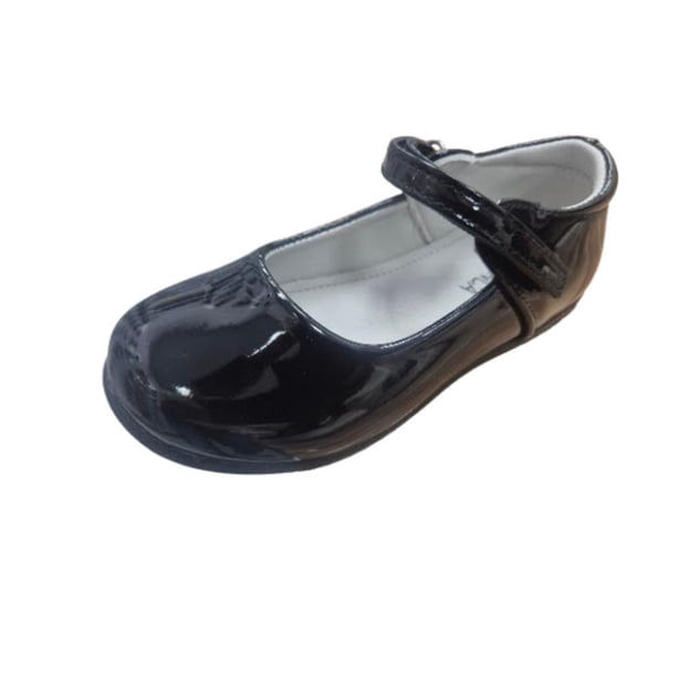 Zapato Charol Niña Negro Cueca