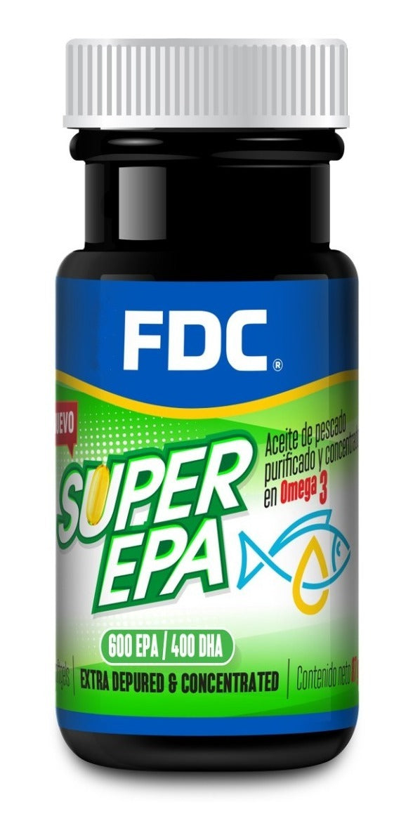 Fdc - Omega 3 - Super Epa X 60 Capsulas