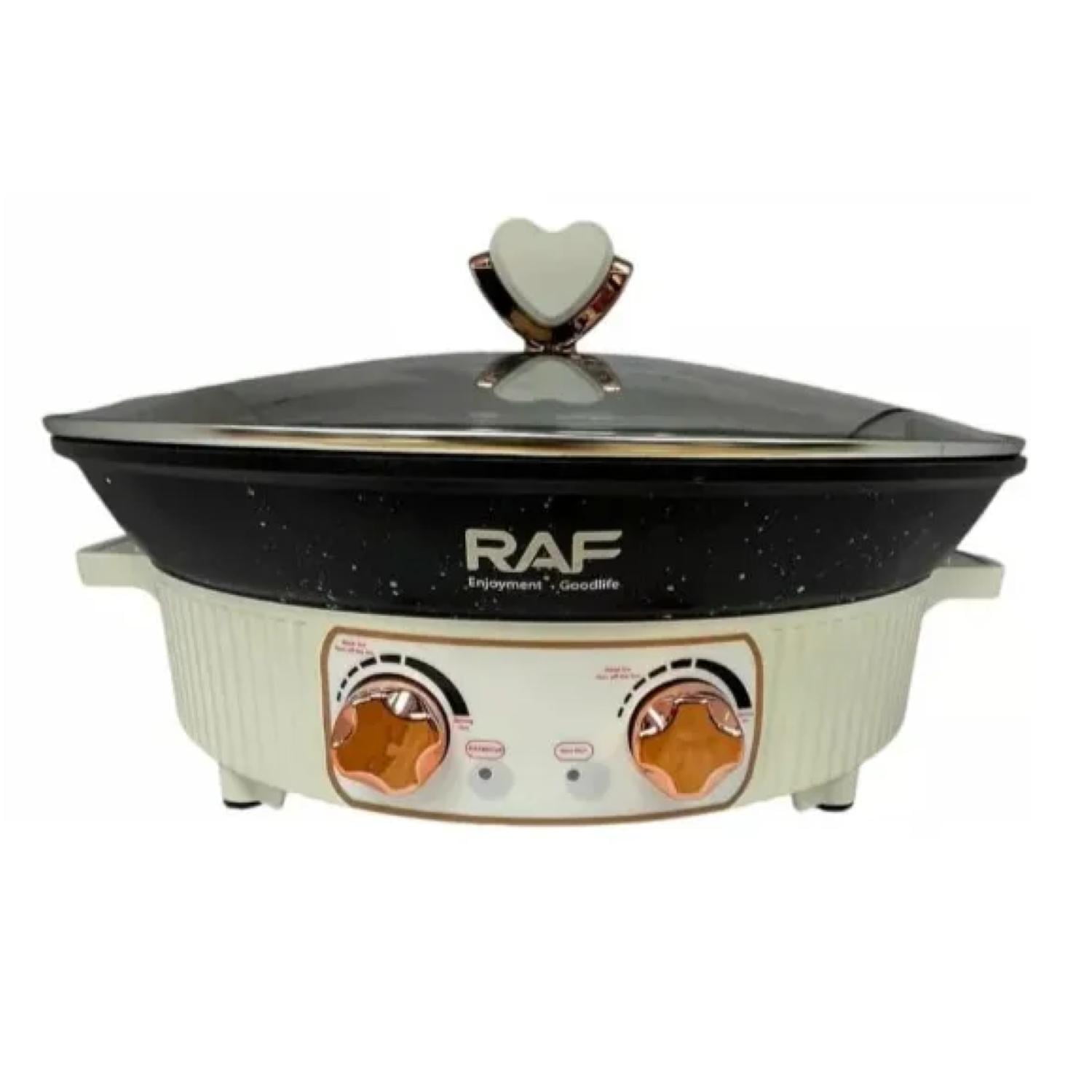Raf - Sarten Barbacoa 2000ml 1600w Antiadherente R5416