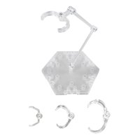 Magideal - Base De Soporte De Figura De Acción De Montaje Acrílico Para Modelos De Muñecas 1/144, Juguete Profesional De Fácil Instalación, Regalo De Cumpleaños Estilo A