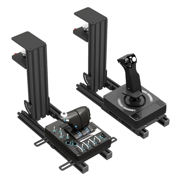 Set de soporte de escritorio para Flight Sim Game Joystick Likeem 2